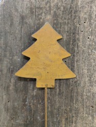 Dekostecker Rost "Tanne"